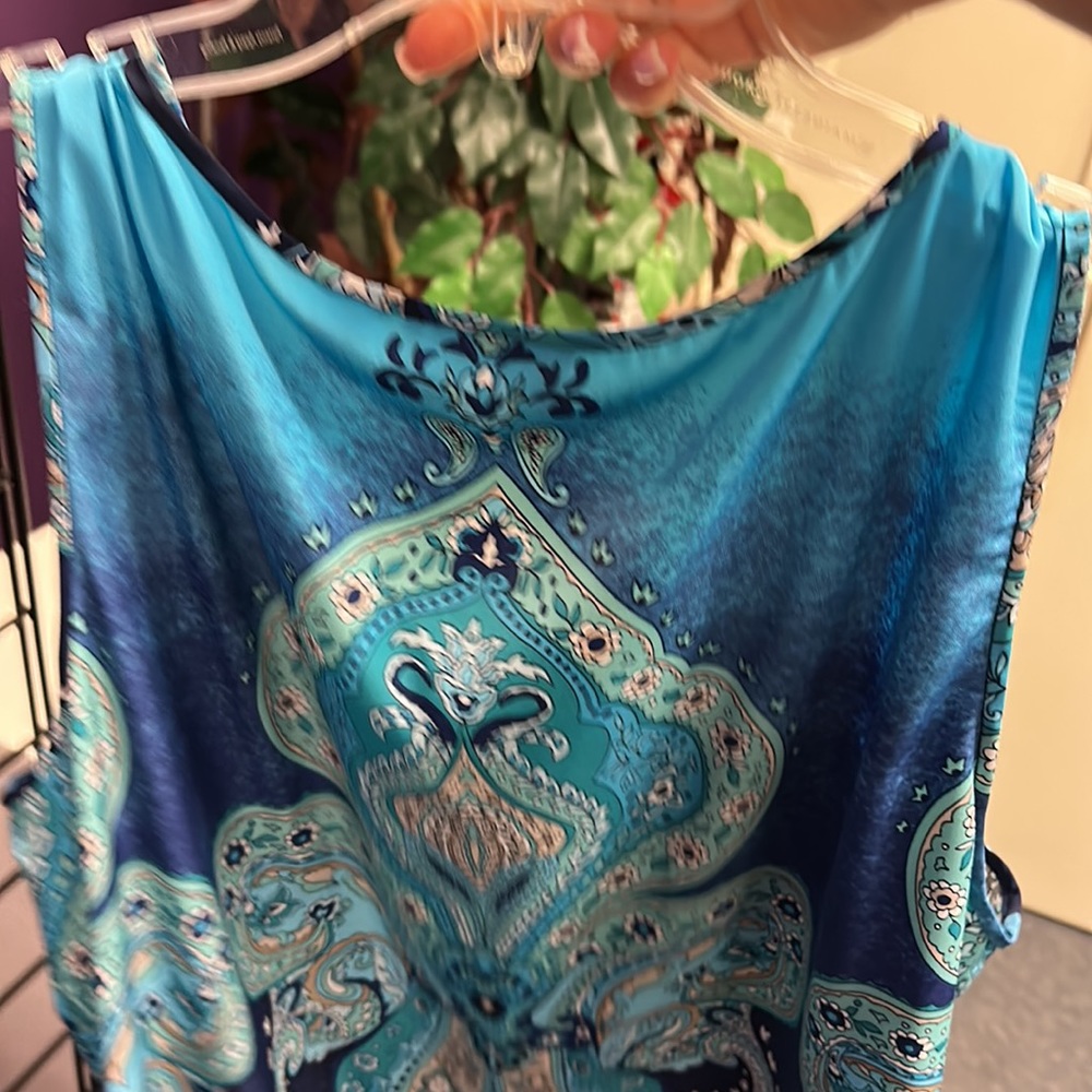 💜Chicos Blue Tank XL - Picture 3 of 3